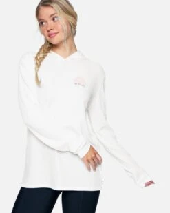 Radical Lotus Washed Thermal Hoodie