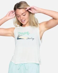 Escondido Washed Biker Tank