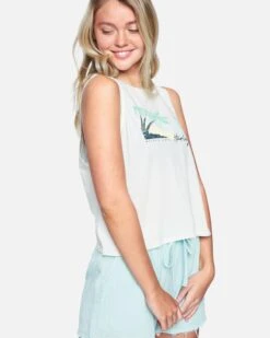 Escondido Washed Biker Tank -Quality Apparel Shop 3hda2539 sail 3