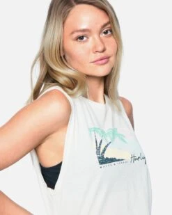 Escondido Washed Biker Tank -Quality Apparel Shop 3hda2539 sail 5