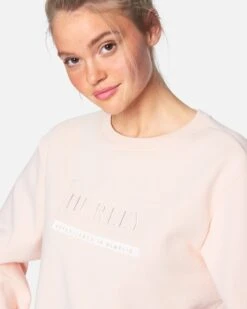 Universal Girlfriend Fleece Crew -Quality Apparel Shop 3hdc0268 washed coral 5