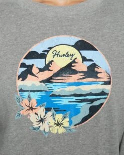 MAY GIRLFRIEND CREW FLEECE -Quality Apparel Shop 3hj5070755 heather grey 5