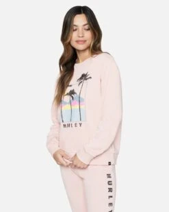 Havana Girlfriend Crew Sweatshirt -Quality Apparel Shop 3hj5070790 blush 3