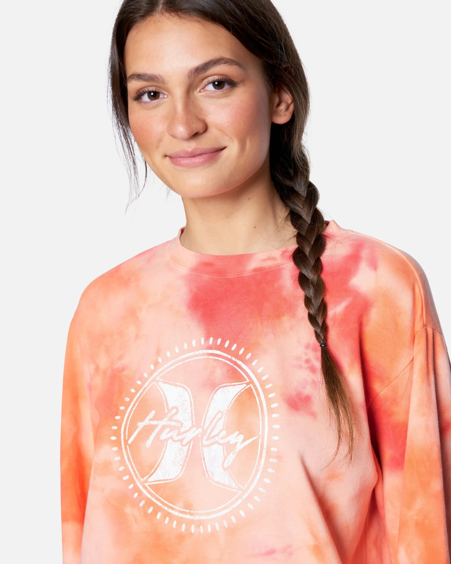 Tie Dye Girlfriend Fleece Top 5 Tie Dye Girlfriend Fleece Top - Image 5