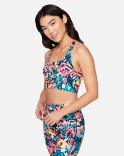 Sandy Medium Impact Bra -Quality Apparel Shop 3hkt0537 floral 3