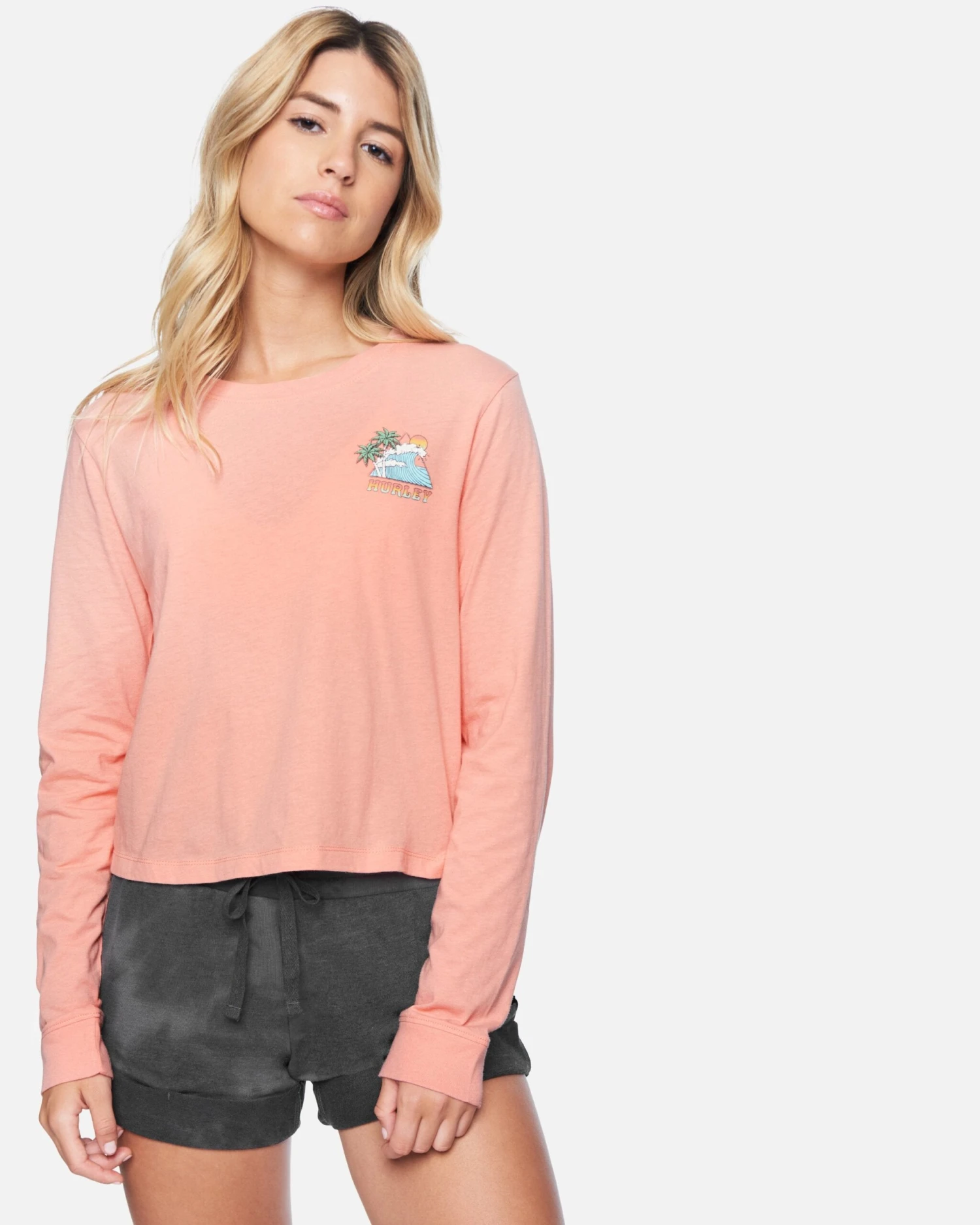 Hummel Cropped Long Sleeve Tee 1 Hummel Cropped Long Sleeve Tee
