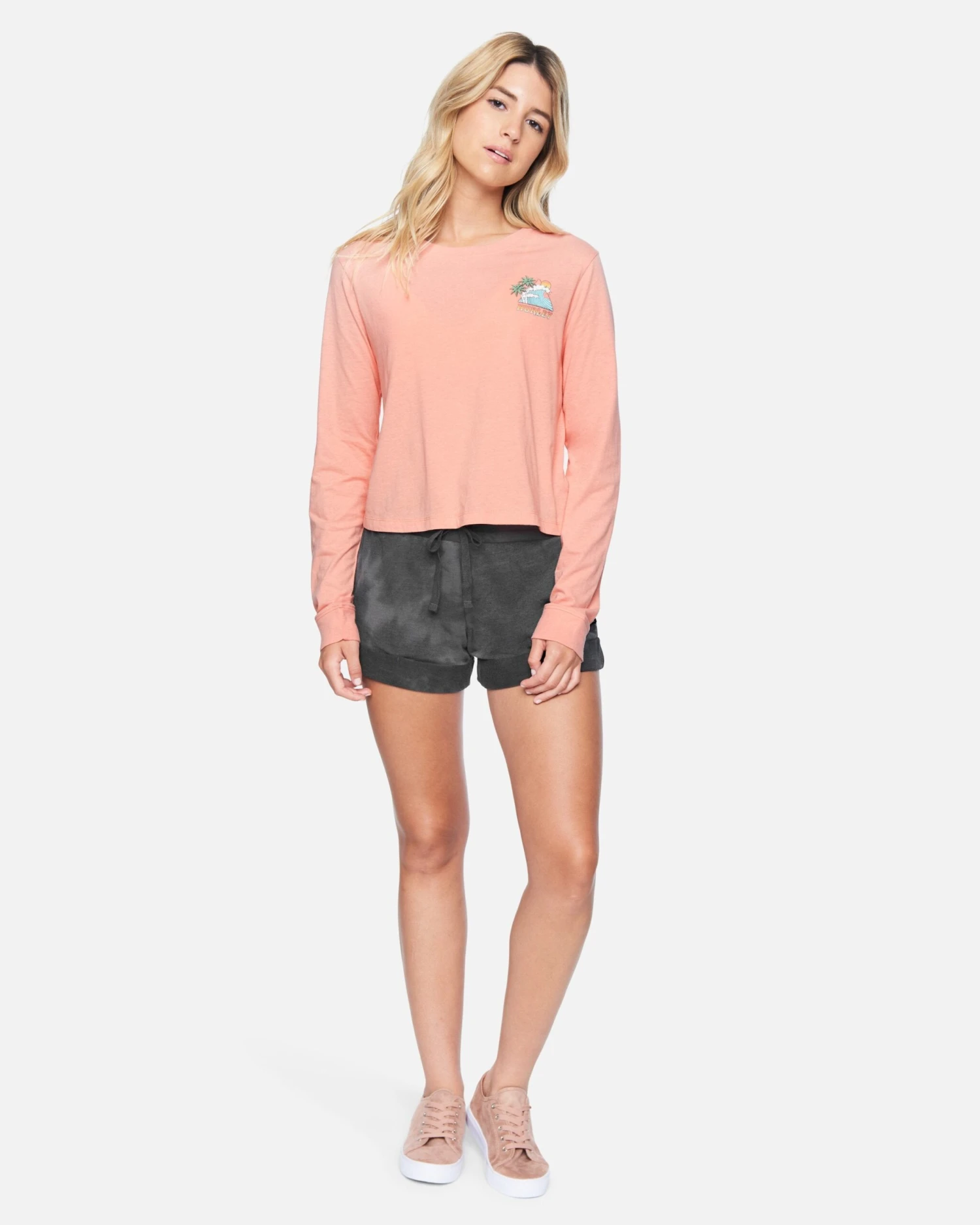 Hummel Cropped Long Sleeve Tee 4 Hummel Cropped Long Sleeve Tee - Image 4