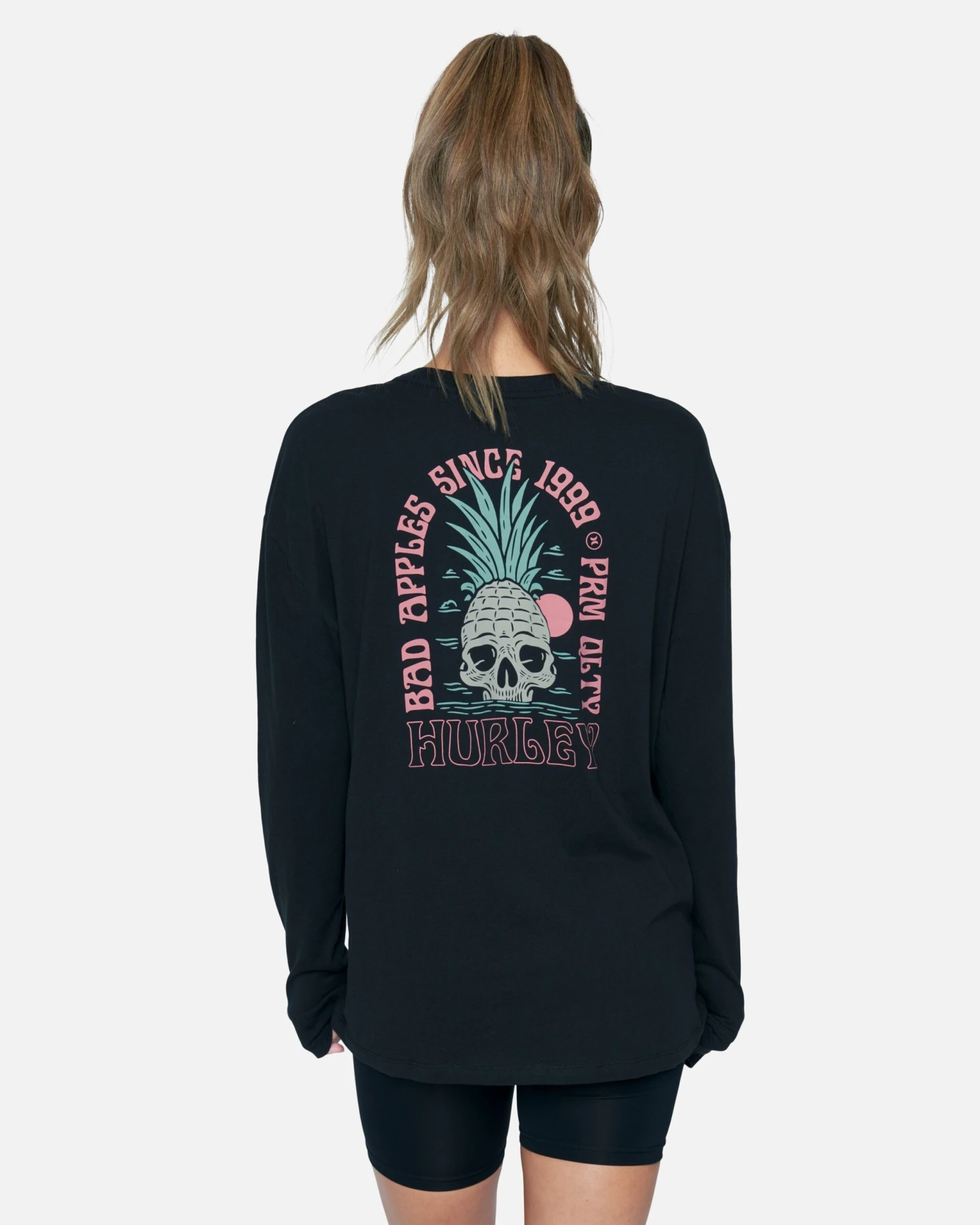 BAD APPLES GRACE OVERSIZED LONG SLEEVE TEE 2 BAD APPLES GRACE OVERSIZED LONG SLEEVE TEE - Image 2