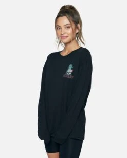 BAD APPLES GRACE OVERSIZED LONG SLEEVE TEE 7 BAD APPLES GRACE OVERSIZED LONG SLEEVE TEE -Quality Apparel Shop 3hl6730749 caviar 3