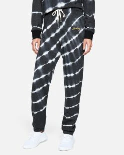 Tie Dye Fleece Jogger -Quality Apparel Shop 3hp279 caviar bleach linear tie dye 3