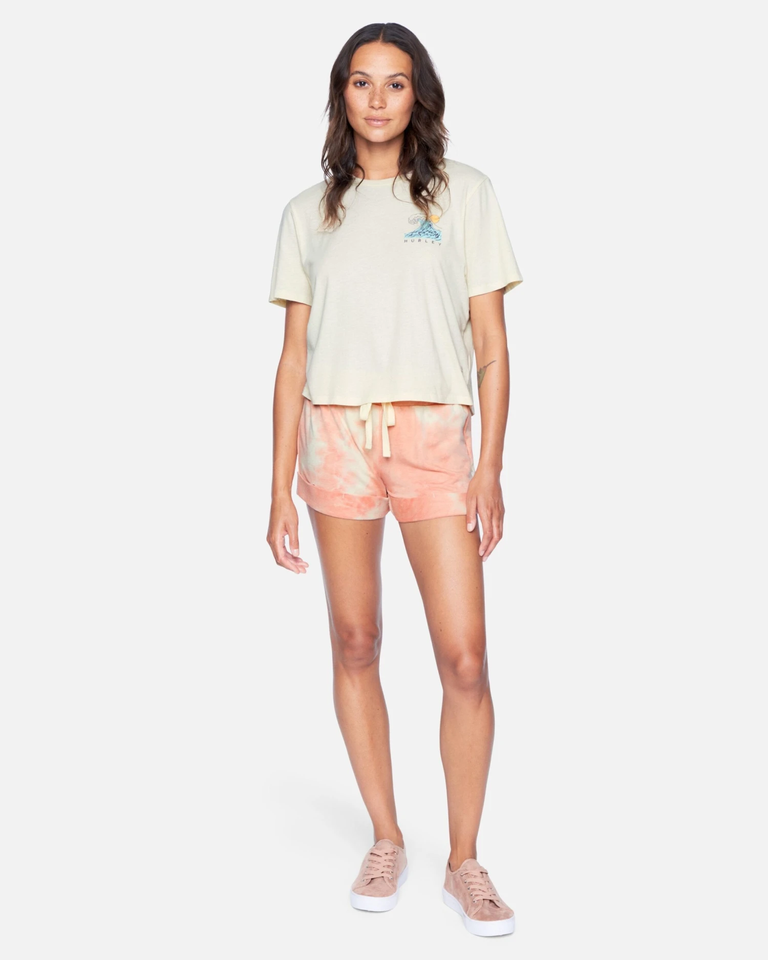 Waves For Days Washed Cropped Tee 4 Waves For Days Washed Cropped Tee - Image 4