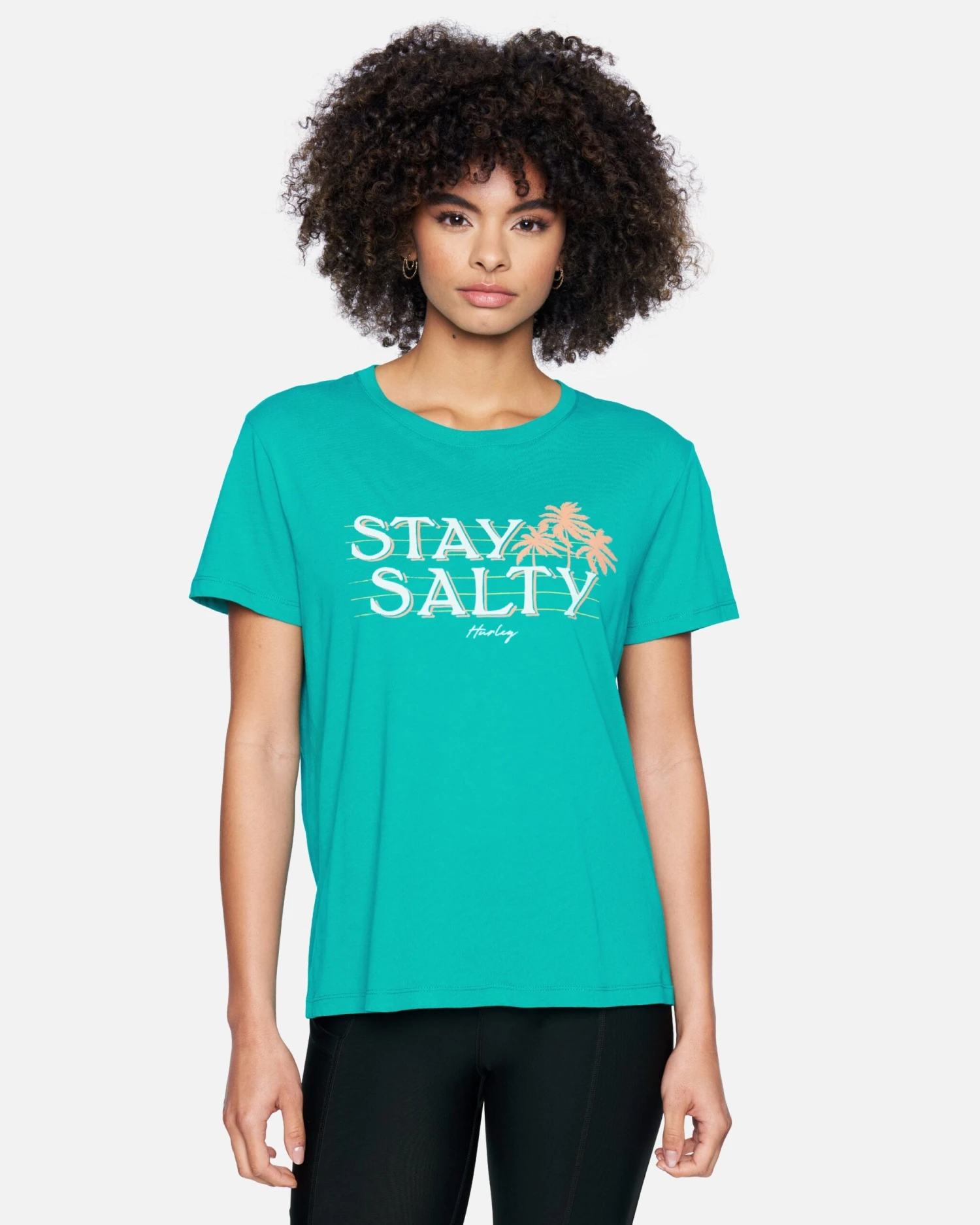 Salty Daze Relaxed Girlfriend Short Sleeve T-Shirt 1 Salty Daze Relaxed Girlfriend Short Sleeve T-Shirt