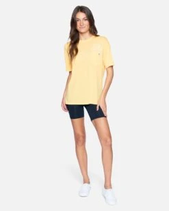 Moop Boyfriend Pocket Tee -Quality Apparel Shop 3hs1610234 cornsilk 4