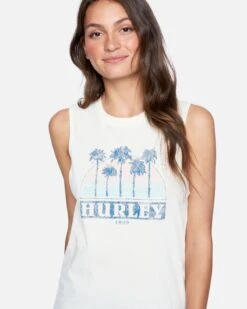 Makenna Washed Muscle Tank -Quality Apparel Shop 3ht1560073 tofu 5