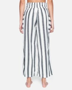 Everyday Wide Leg Pant -Quality Apparel Shop 3hwp0122 tofu stripe 3