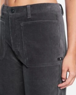 Corduroy Wide Leg Pant -Quality Apparel Shop 3hwp0256 vintage black 5 v2