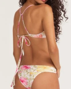 LoveShackFancy X Hurley - Hibiscus Cheeky Reversible Hipster Bikini Bottom -Quality Apparel Shop HLSFB100 HIBISCUS 7