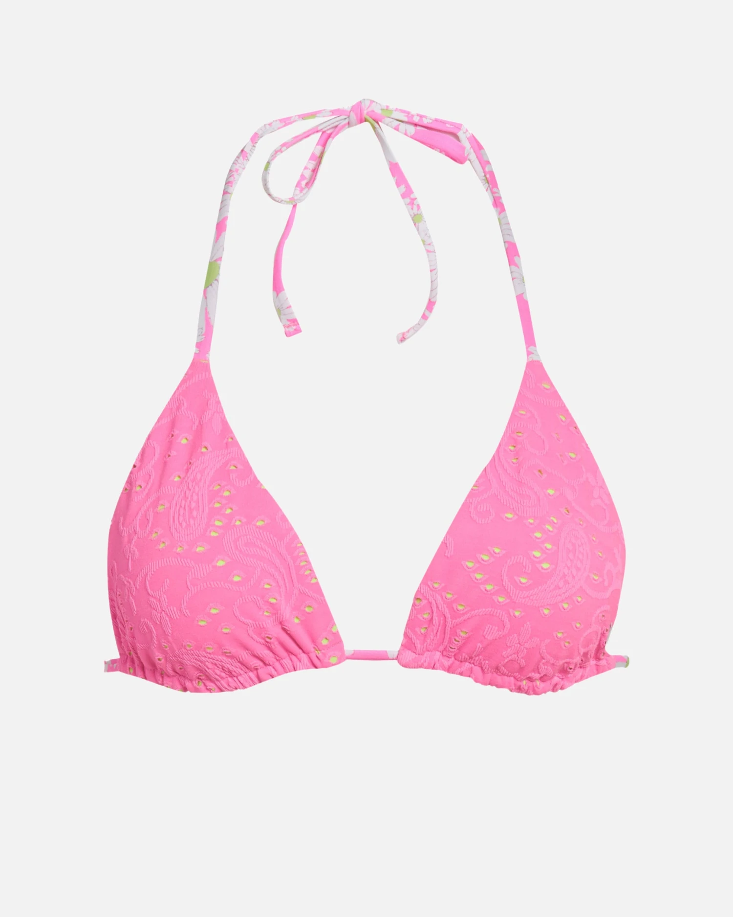 LoveShackFancy X Hurley - Eyelet Paisley Reversible Itsy Bitsy Bikini Top 8 LoveShackFancy X Hurley - Eyelet Paisley Reversible Itsy Bitsy Bikini Top - Image 8