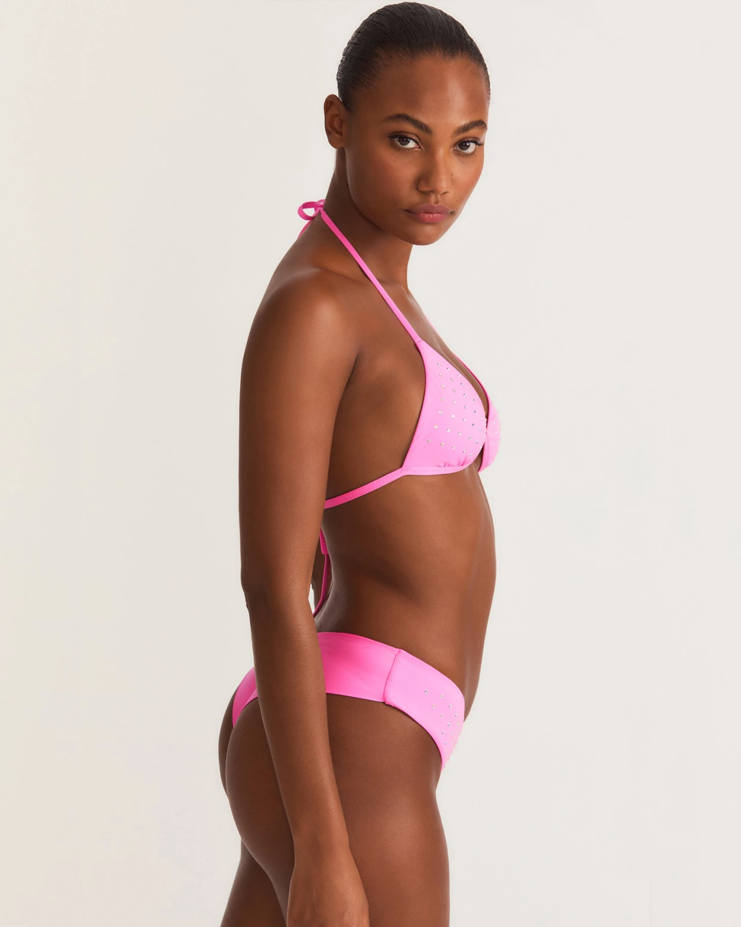 LoveShackFancy X Hurley - Rhinestone Fixed Tri Bikini Top 5 LoveShackFancy X Hurley - Rhinestone Fixed Tri Bikini Top - Image 5