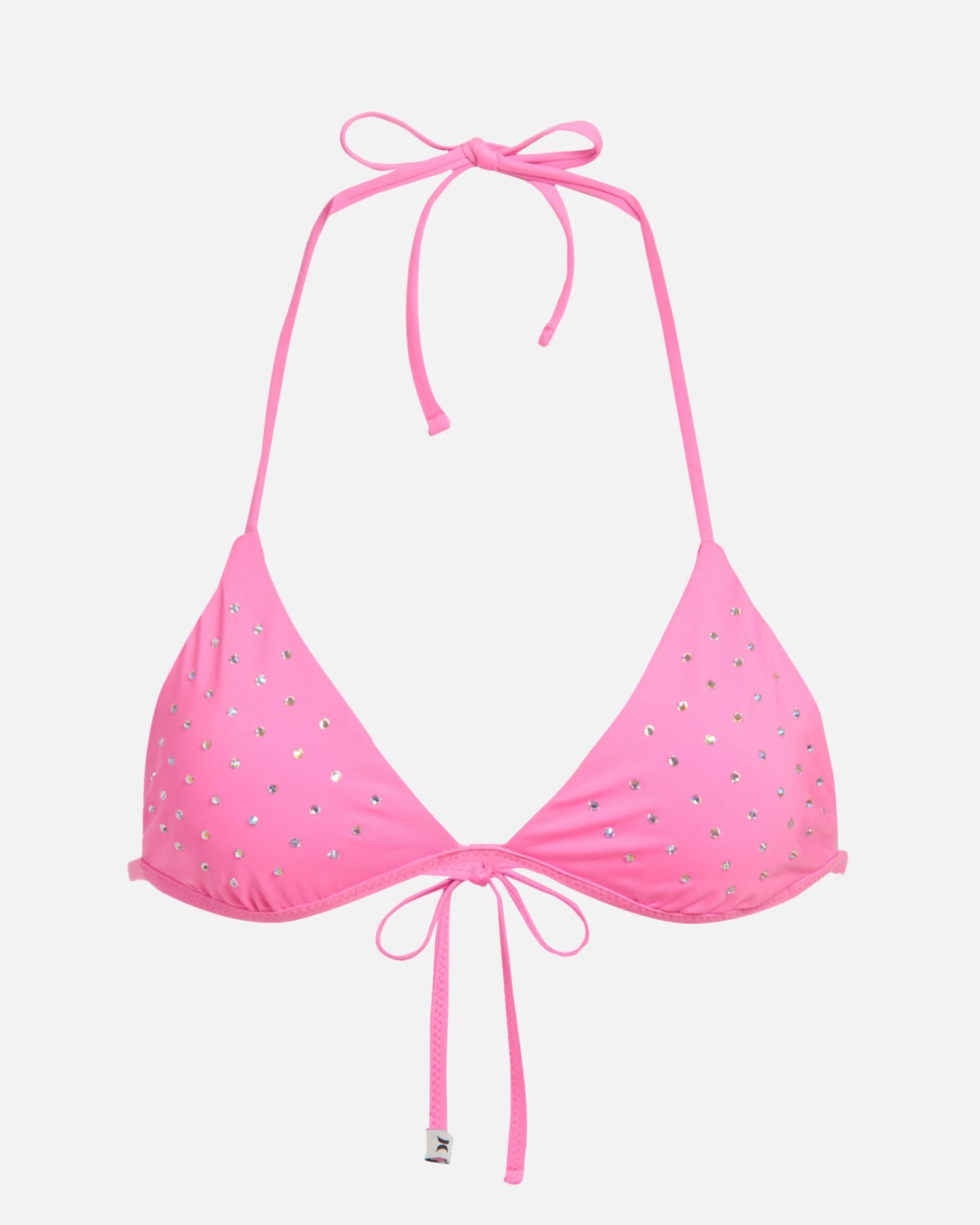 LoveShackFancy X Hurley - Rhinestone Fixed Tri Bikini Top 7 LoveShackFancy X Hurley - Rhinestone Fixed Tri Bikini Top - Image 7