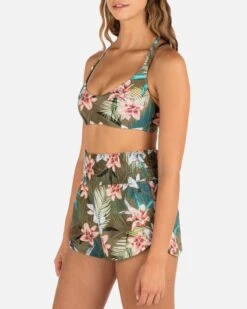 VINTAGE PALM HIGH WAIST BOARDSHORT 2.5" 6 VINTAGE PALM HIGH WAIST BOARDSHORT 2.5" -Quality Apparel Shop HS1101 PINE GROVE 3