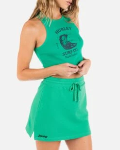 NIGHT SESSIONS CROPPED BABY TANK 8 NIGHT SESSIONS CROPPED BABY TANK -Quality Apparel Shop HU086K3 VIBRANT MINT 4