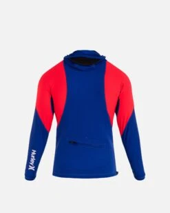 KAI LENNY X COAST GUARD HOODED LONG SLEEVE SURF TOP -Quality Apparel Shop MAT0000770 DEEPROYALBLUE 3