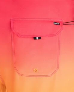 PHANTOM ECO BLOCK PARTY 18" BOARDSHORT -Quality Apparel Shop MBS0011590 NECTARINE 8