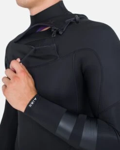Mens 3/2mm Long Sleeve Fullsuit 14 Mens 3/2mm Long Sleeve Fullsuit -Quality Apparel Shop MFS0013312 BLACK 06