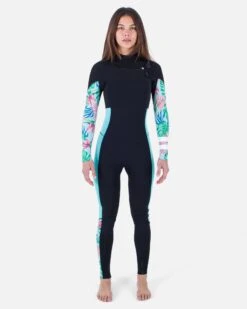 WOMENS ADVANTAGE PLUS PRINTED 3/2MM FULLSUIT