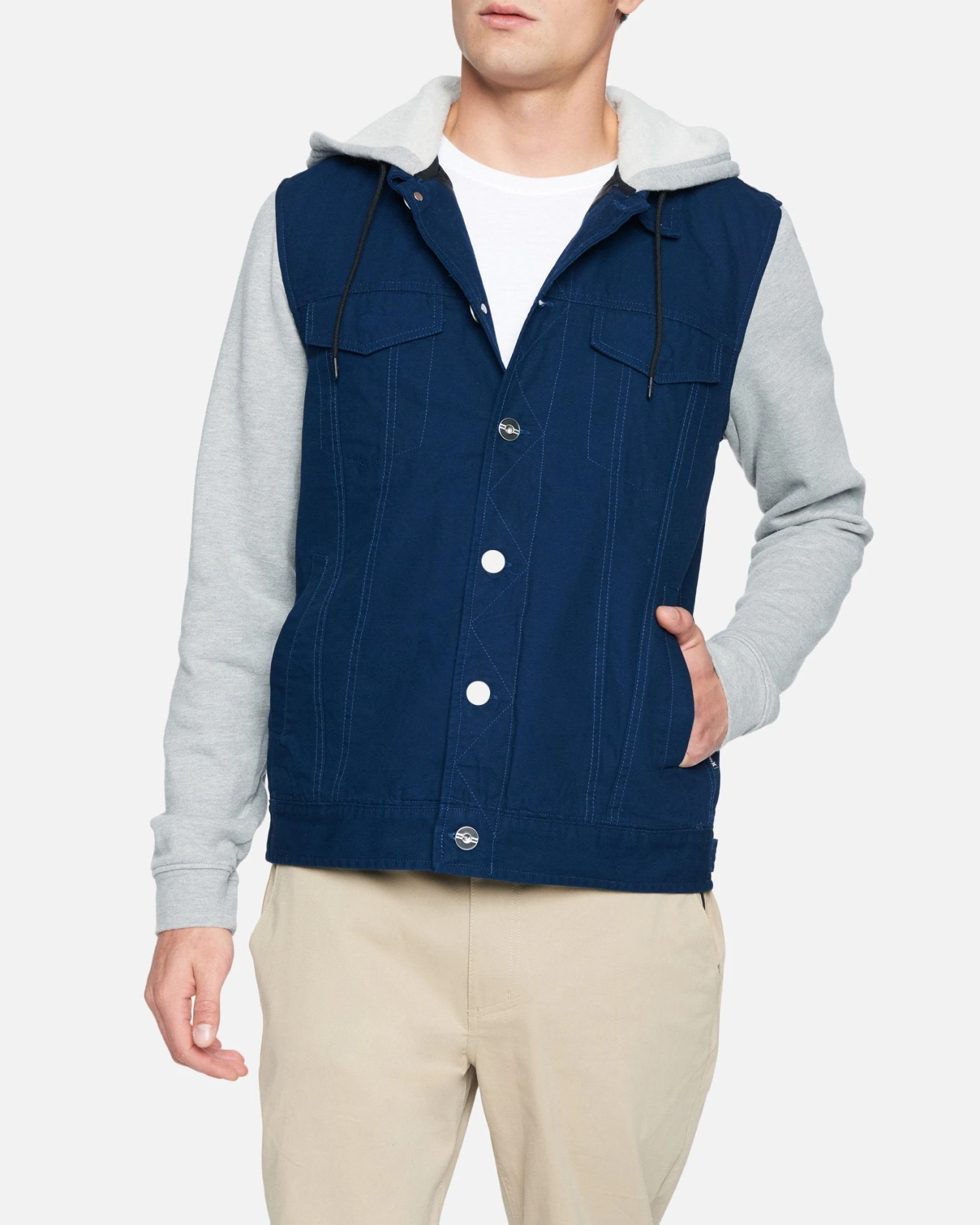 Men's Timber Trucker Hooded Jacket 1 Men's Timber Trucker Hooded Jacket
