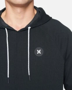 Men's H2O-DRI Universal Fleece Hooded Pullover -Quality Apparel Shop cj5762 black 3