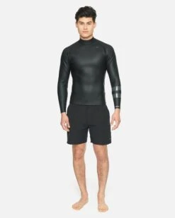 HURLEY Advantage Plus 1.5mm Windskin Jacket -Quality Apparel Shop ck5287 black 5 vv3