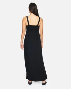 Lexi Maxi Dress -Quality Apparel Shop cq2525 black 3 vv3