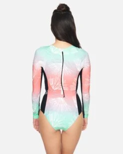 HURLEY Sig Zane Wailehua Surf Suit -Quality Apparel Shop cq4239 light aqua 3 vv3