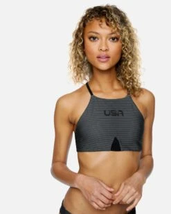 USA Phantom High Neck Surf Top