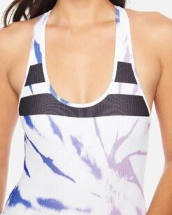 HURLEY Block Party Rib Spider Royale One Piece -Quality Apparel Shop ct2289 racer blue 4 vv3