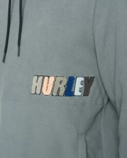 HURLEY Therma Protect Express Pullover -Quality Apparel Shop cu0357 smoke grey 4 outlet