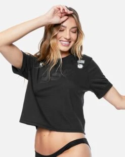 USA Short Sleeve Crew -Quality Apparel Shop cu1431 black 3