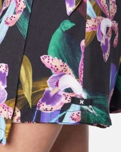 Women's Waimea Wrap Dress -Quality Apparel Shop cu8203 black orchid 3