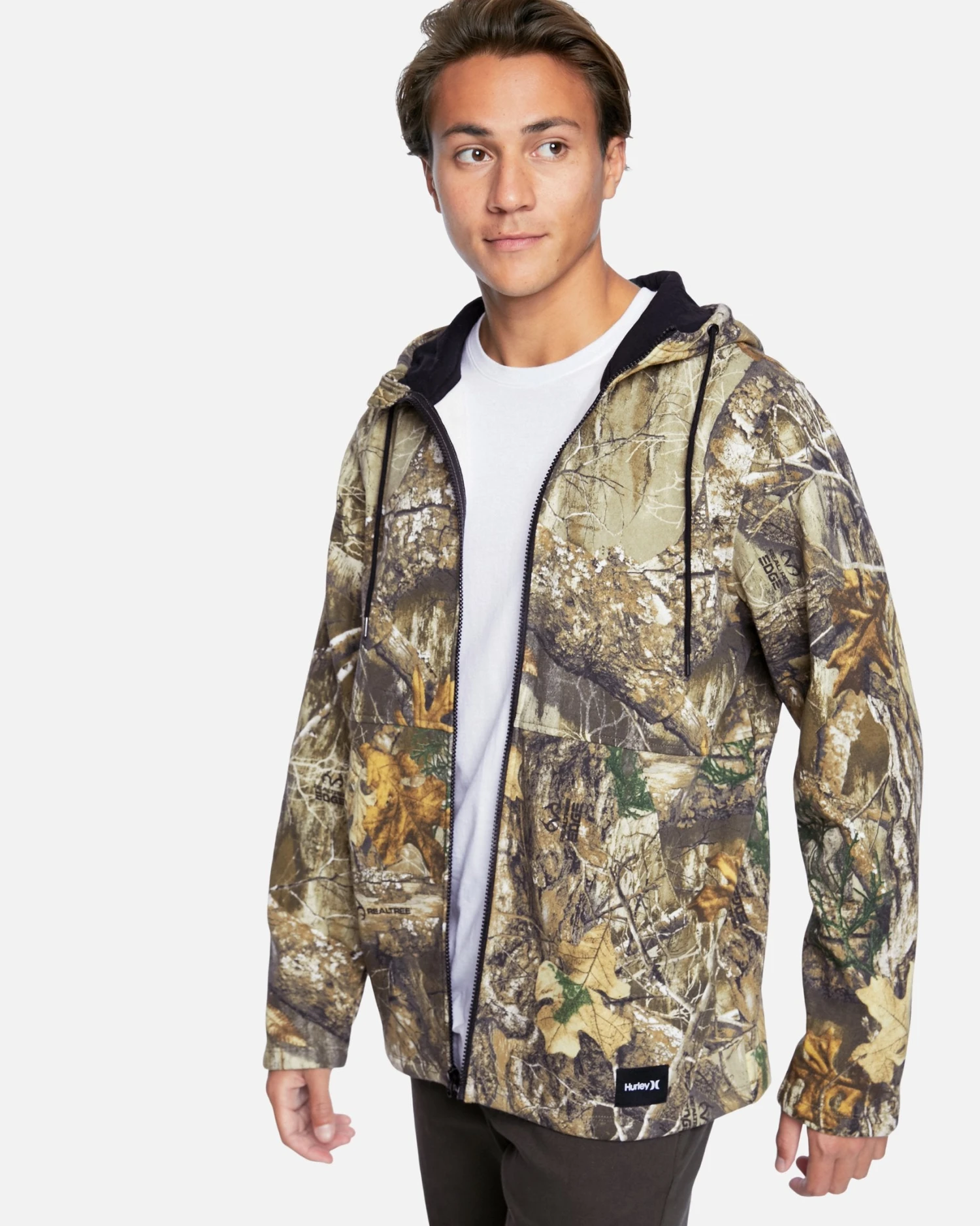 Realtree Fleece Zip Hoodie 3 Realtree Fleece Zip Hoodie - Image 3