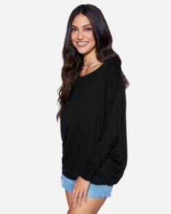ESSENTIAL OFF SHOULDER TOP -Quality Apparel Shop dz23f776 black 3 80681304 fbfe 452f b9ab a7d9de223995
