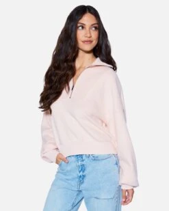 ESSSENTIAL ALL TIME FAVORITE PULLOVER -Quality Apparel Shop dz23g530 dusty pink 3 d13f7701 80b2 4f68 bd3e 723a5b7fc913