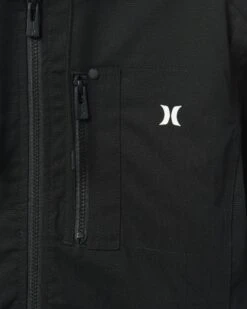 Milestone Sherpa Parka Jacket -Quality Apparel Shop h6n203f1 black 3