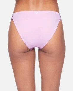 Max Solid Moderate Bikini Bottom -Quality Apparel Shop hb1001 wisteria 3
