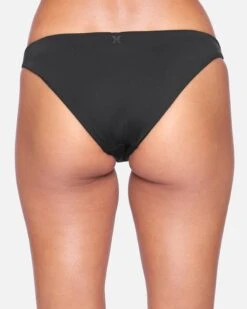 Solid Moderate Bikini Bottom -Quality Apparel Shop hb1007 black 4
