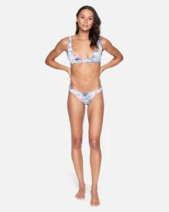 Zebra Color Wash Reversible Cheeky Bikini Bottom -Quality Apparel Shop hb1088 multi zebra 5