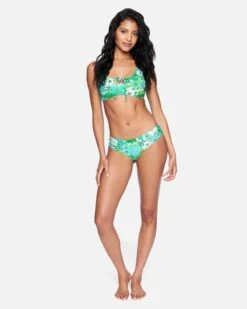 Wild Bloom Reversible Cheeky Hipster Bikini Bottom -Quality Apparel Shop hb1132 wild bloom mist 4