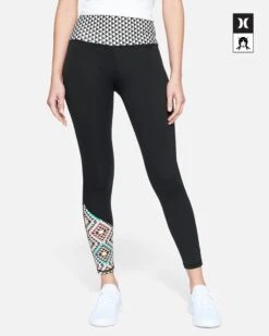 Hurley X Black Girls Surf Max Mosaic Geo Surf Legging