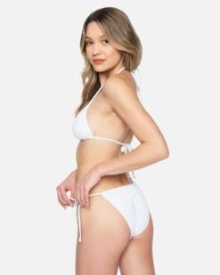 Texture Beach Cheeky Slider Tie Side Bikini Bottom